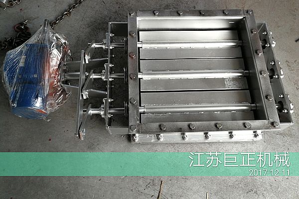 方形擋板門（寬1m），發貨前一覽