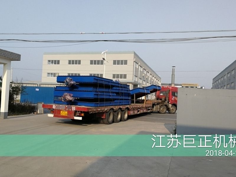 方形擋板門（寬11M）完工，發貨了